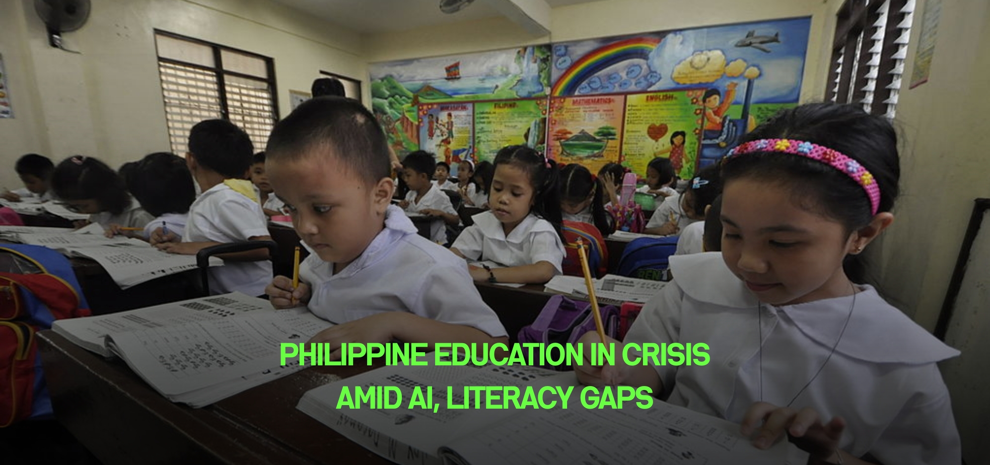 Philippine Education in Crisis Amid AI, Literacy Gaps